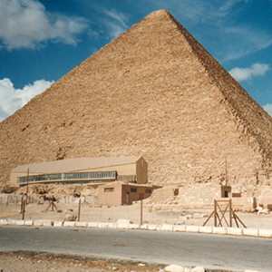 De piramides van Chefren en Mykennos