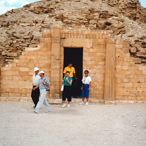 Rechterzijde van het complex van Djoser